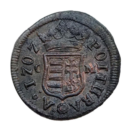 II.Rákóczi Ferenc 1703-1711 poltura 1707 C-M